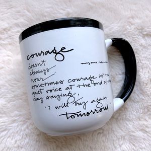 Abbey Press “Courage” quote mug